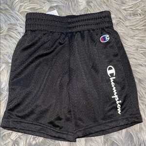 Champion Black Mesh Shorts